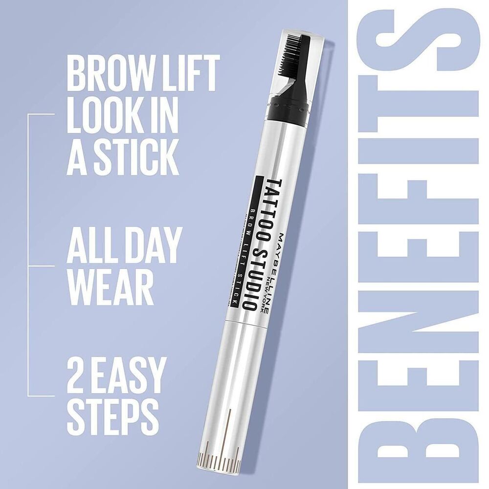 Maybelline New York Tattoo Studio Brow Lift Stick # 250 Blonde New In Box - Picture 5 of 6